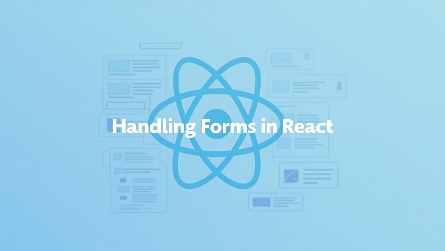 Handling Forms in React